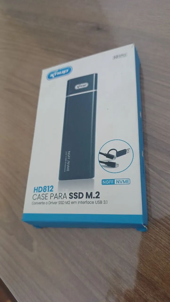 Case Hd Ssd M2 Nvme Sata Ngff Pci 3.0 Tipo-c Usb 3.1 10 Gbps - Foto 5