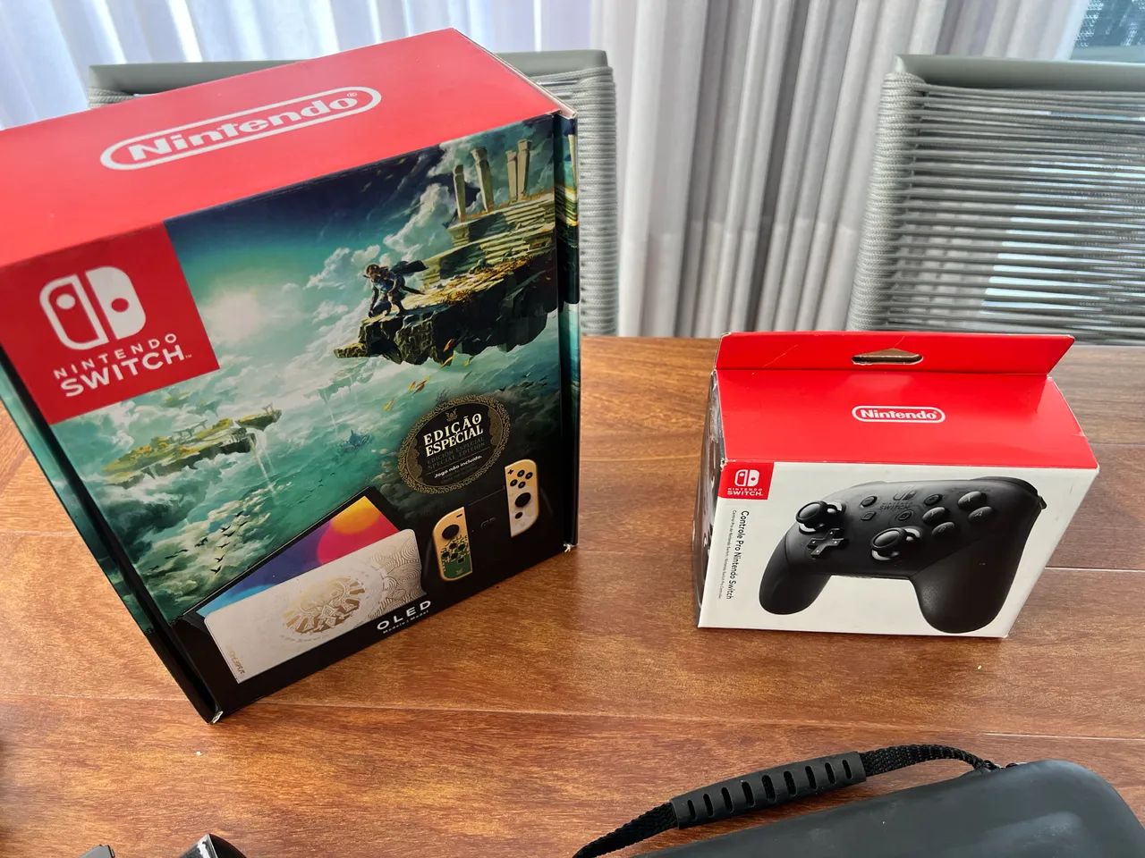 Nintendo switch completo destravado zero na caixa - Consoles de