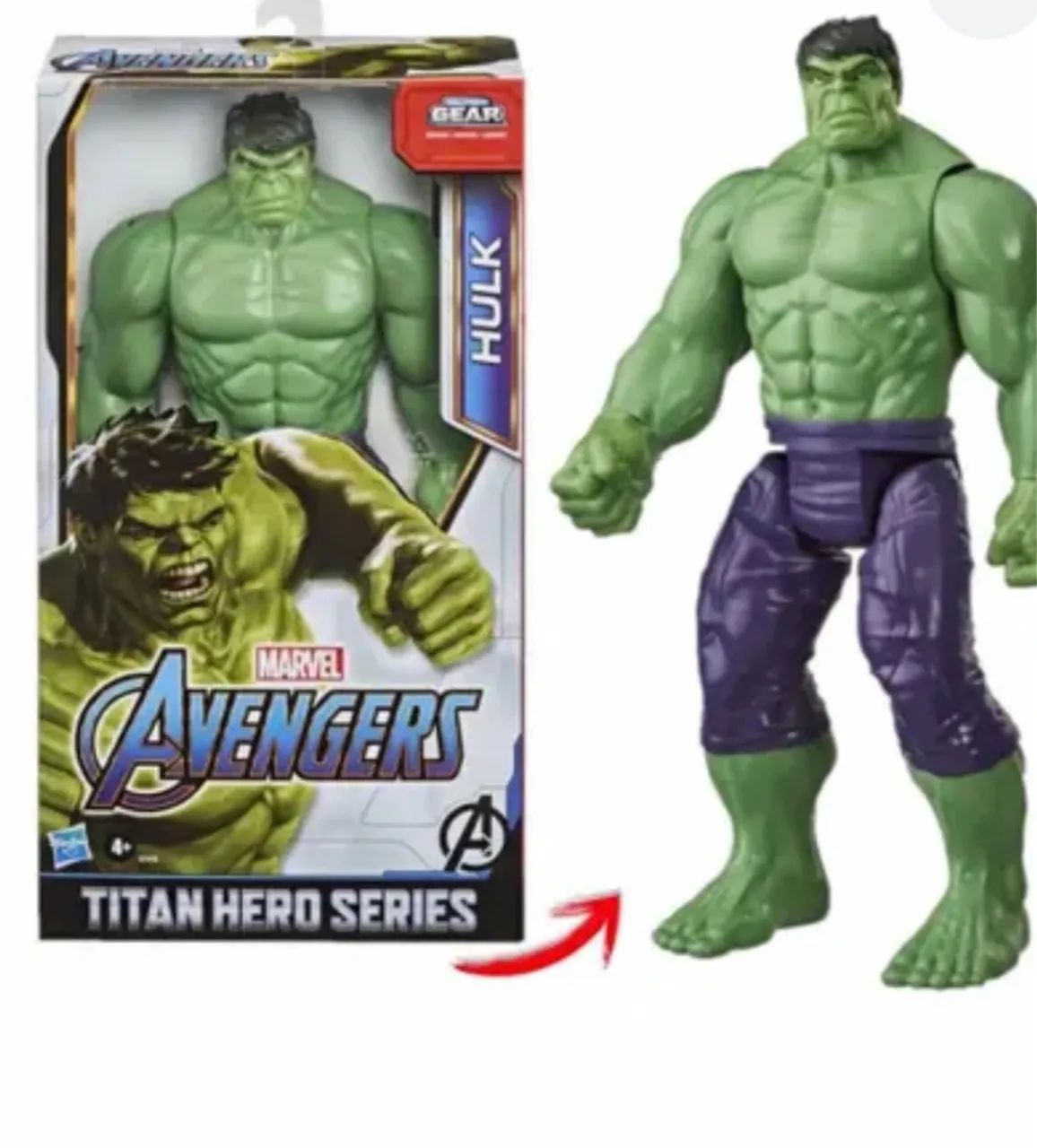 Boneco Hulk 30cm- Marca Hasbro