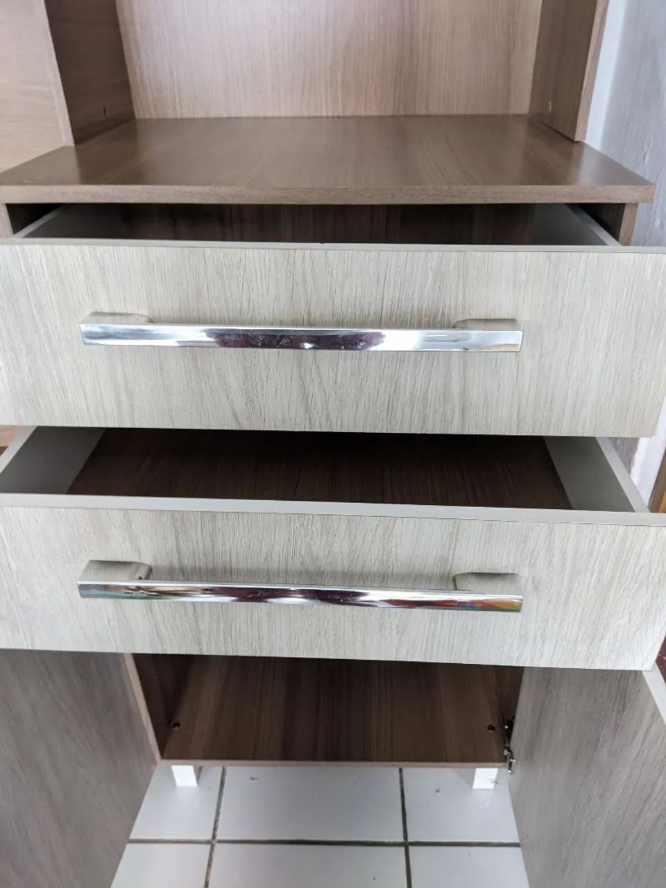 Armário de Cozinha Amadeirado Freijó - Foto 4