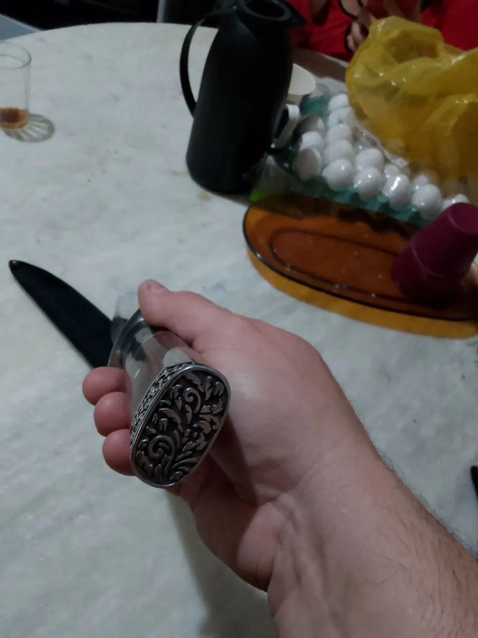 Faca tática artesanal  - Foto 2