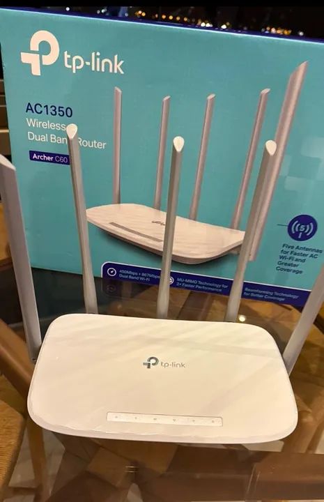 Roteador Wireless TP-Link Archer C60, Padrão Ethernet, Padrão AC, 1350MBPs, 5 Antenas - Foto 6