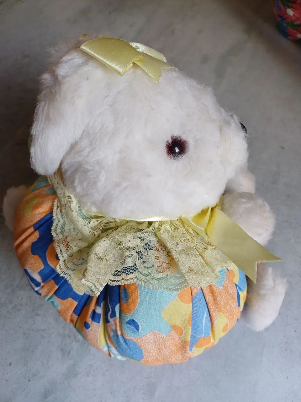 Coelho de pelúcia vintage - Foto 4