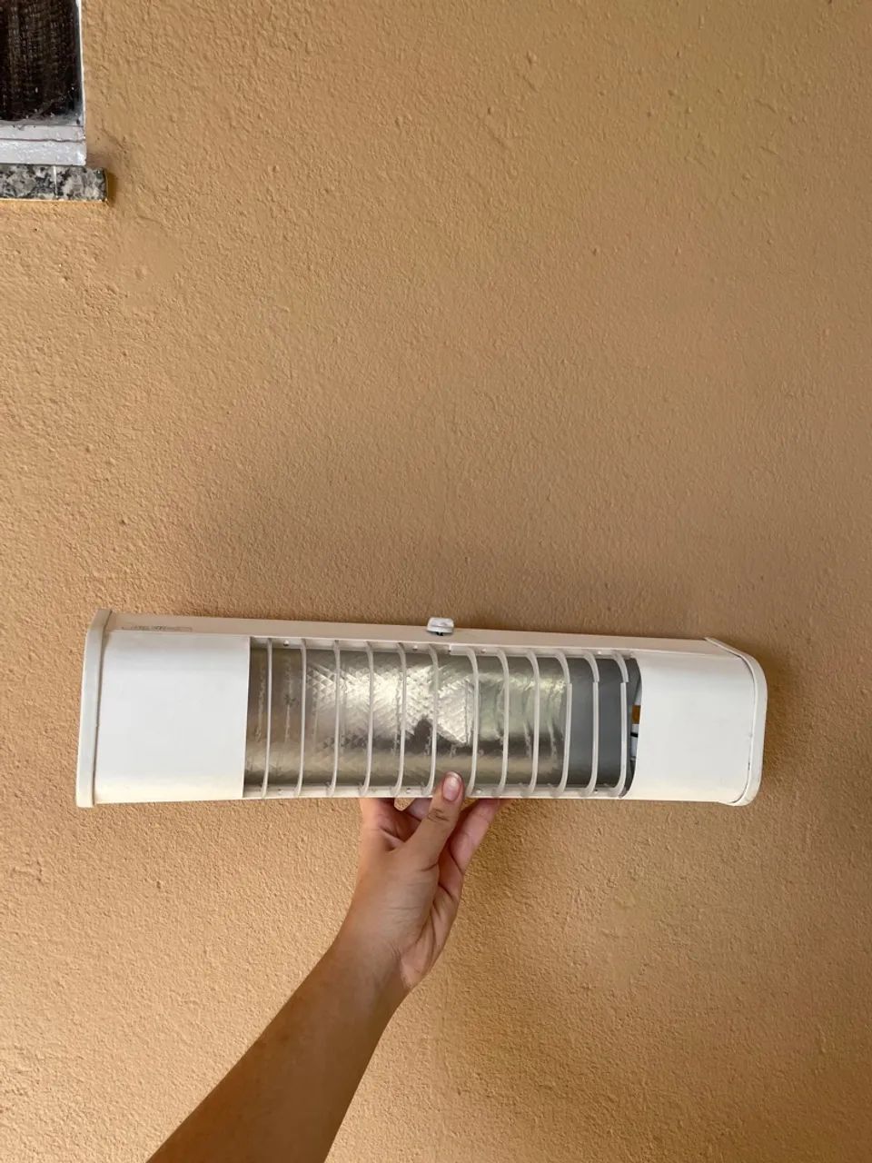 Luminária para 2 lâmpadas 