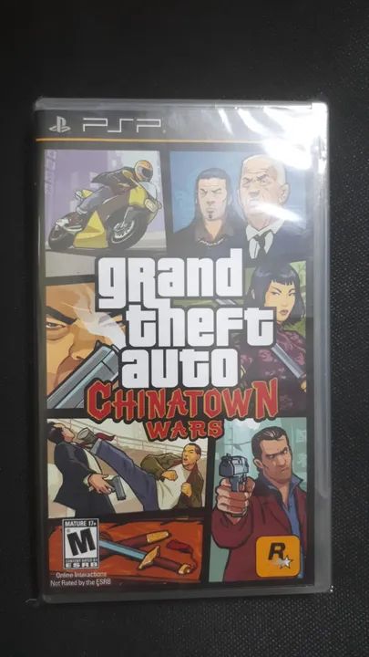 GTA Chinatown Wars - PSP Usado estado Perfeito