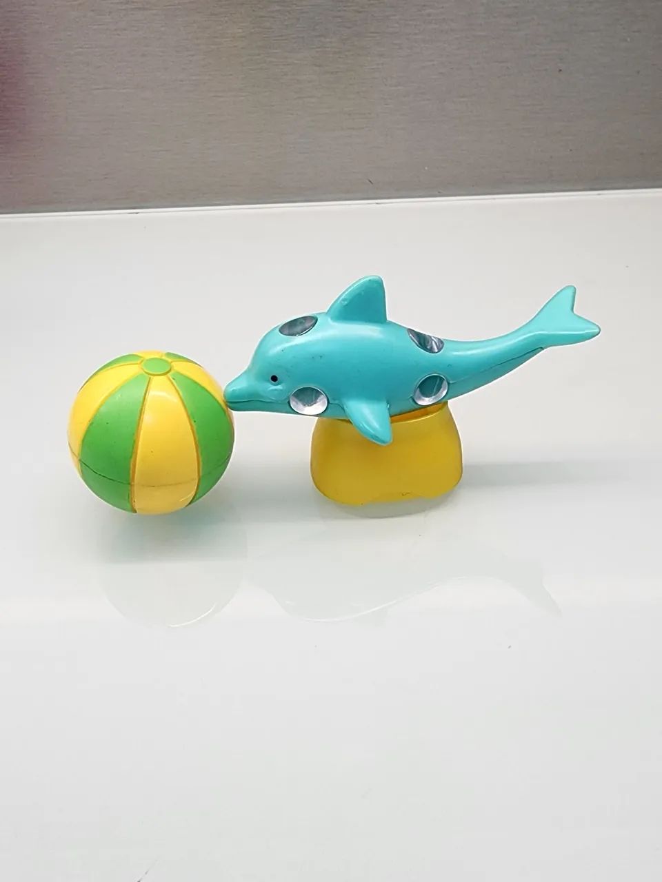 Pet Polly Pocket  golfinho verde vintage 2005 - Foto 2