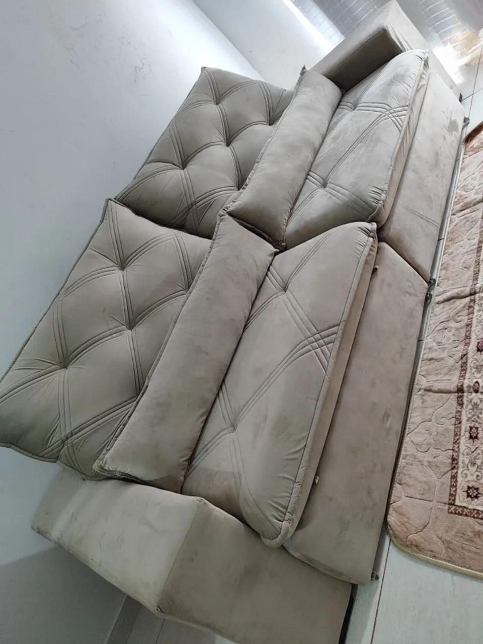 Sofá Retrátil Reciclável / D33 a pronta entrega 