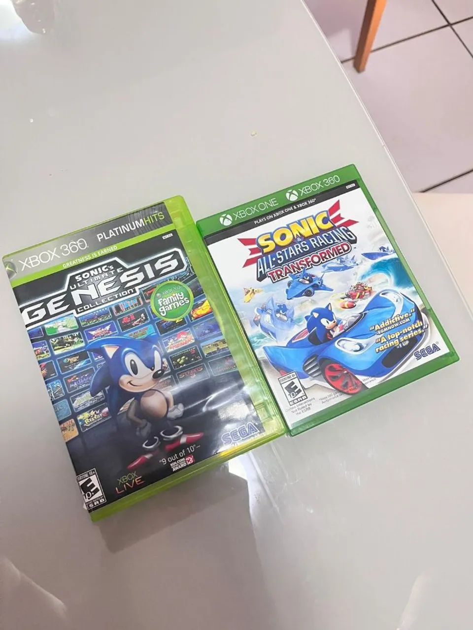 Sonic Genesis e Sonic All-Stars Racing Transformed Xbox 360 - Foto 2
