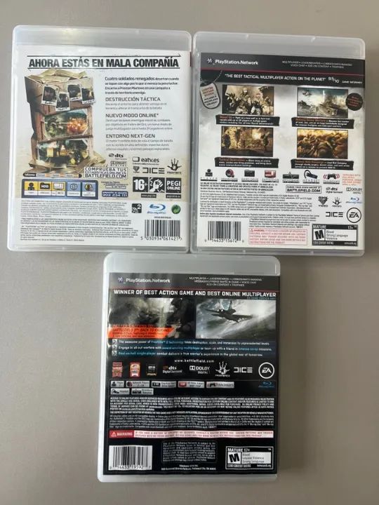 Combo Battlefield ps3 - Foto 2