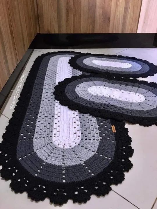 Jogos de cozinha e banheiro  em crochê  - Foto 3