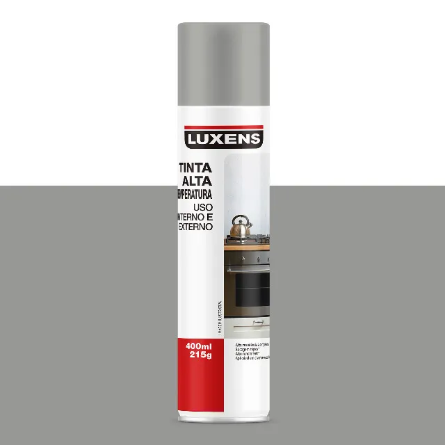 Alta Temperatura Preto Fosco 400ml Luxens