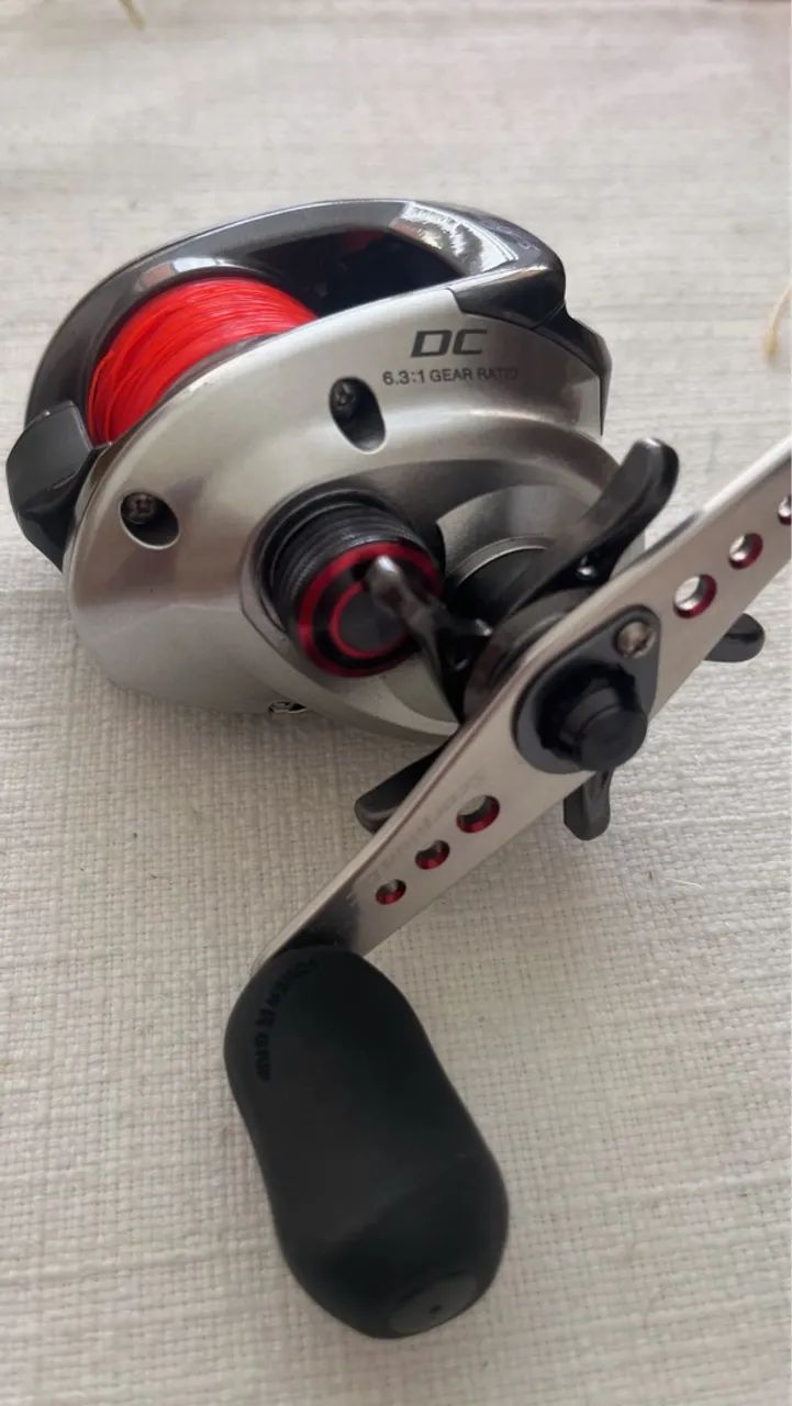 Carretilha Shimano Scorpion dc7 lado direito - Hobbies e coleções