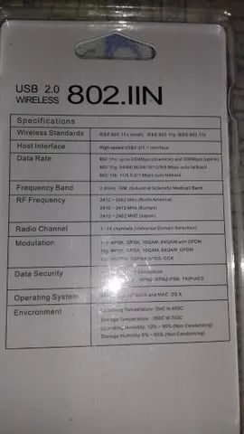  Adaptador Receptor Wireless USB externo (802.11n) 2.4 Ghz - Foto 2