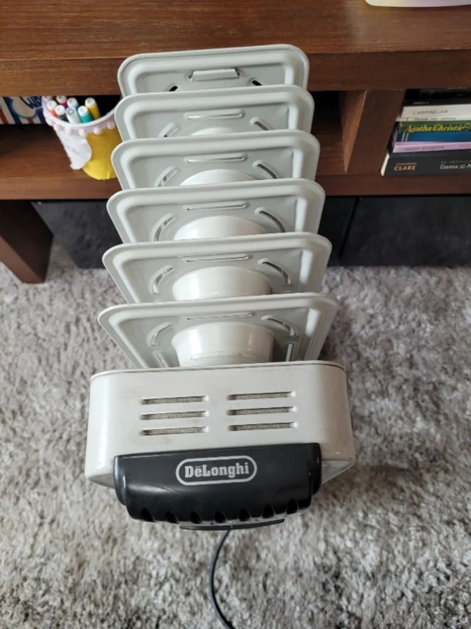 Aquecedor a óleo Delonghi 1500 W - 127V - safeheat - Foto 5