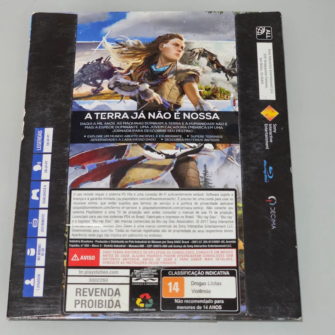 Horizon Zero Dawn - PS4 - midia fisica - Foto 2