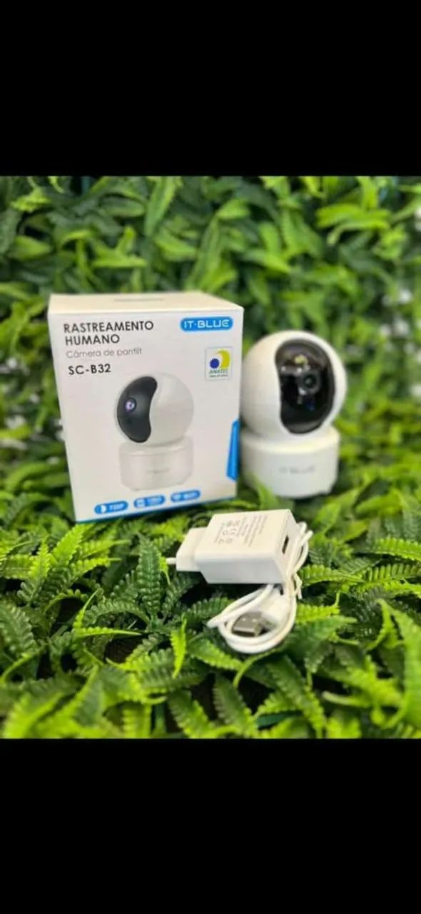 Câmera de Segurança Wi-Fi com Rastreamento Humano