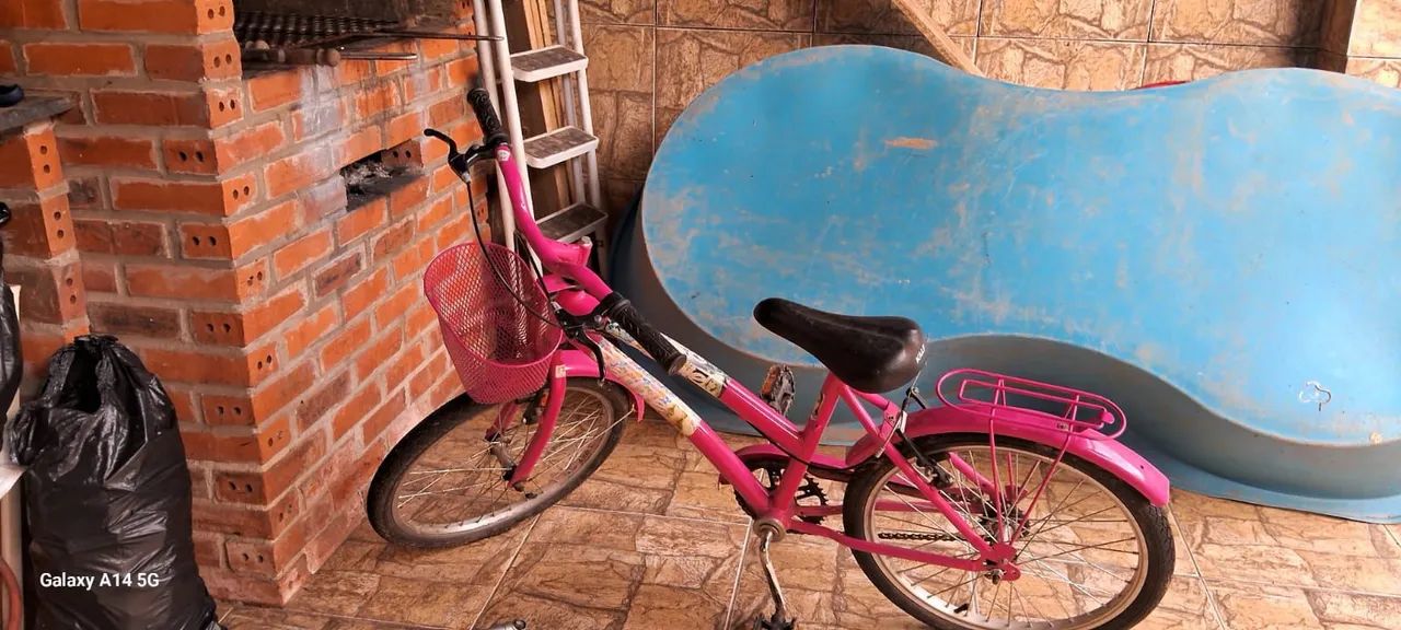 Bicicleta Infantil Rosa - Foto 3