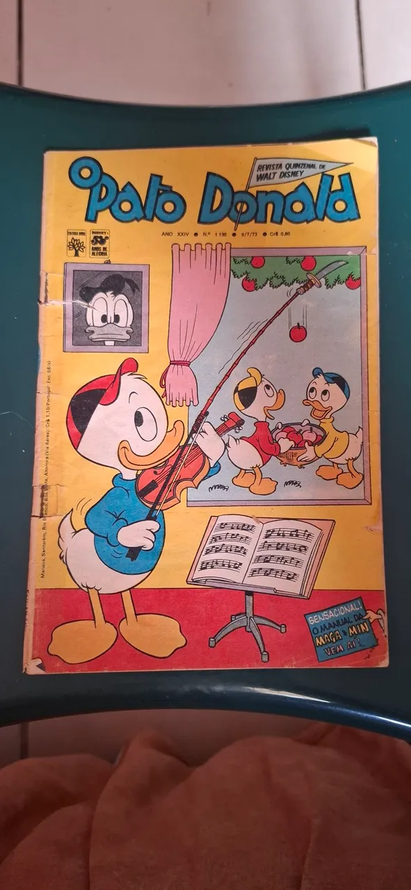 Revista Pato Donald - Edição 1130 - Walt Disney