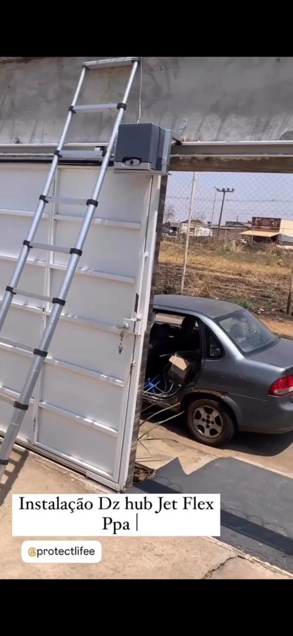 Motor para portão instalado Rossi ou PPA - Foto 3