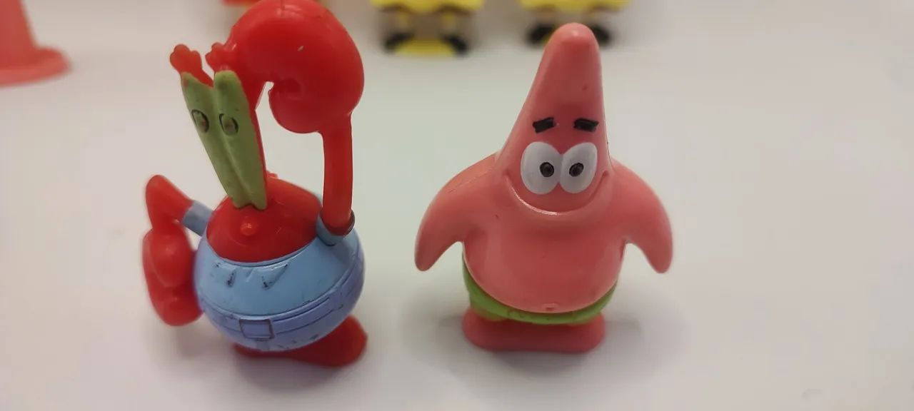 Personagens do Bob Esponja - Action Figures (usado) - Foto 3