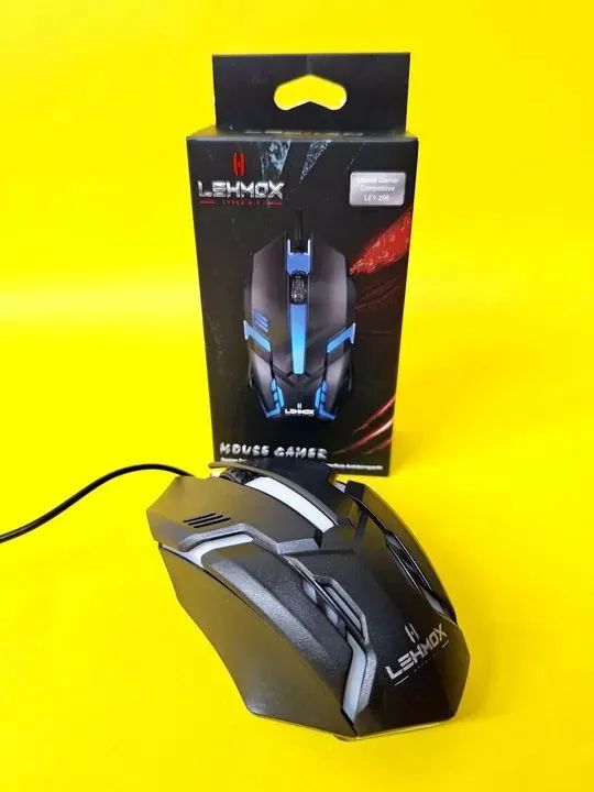 Mouse Gamer Com Fio LEHMOX LEY-206