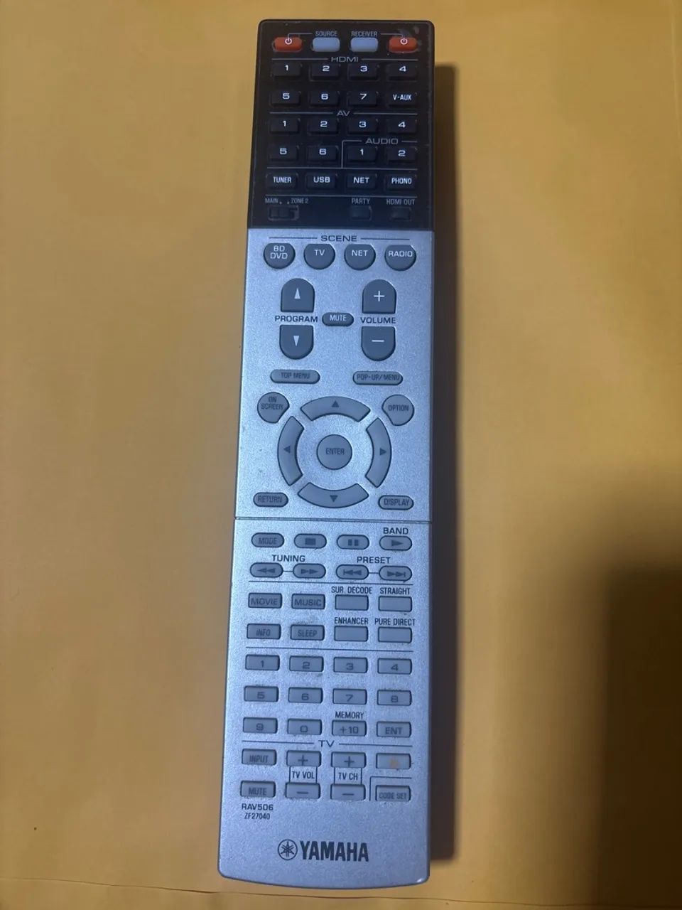 Controle Remoto Yamaha RAV506