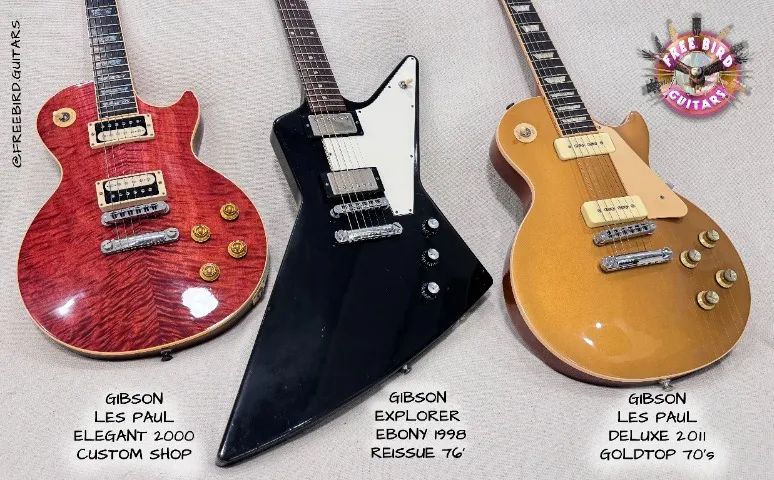 GIBSON / EXPLORER 76? REISSUE / EBONY / 1998 / GUITARRA