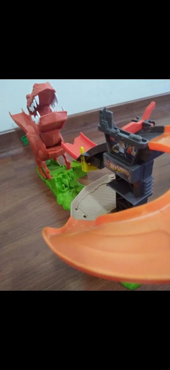Pista Hot Wheels Ataque T-Rex - Foto 2