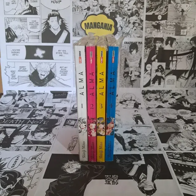 Mangá Alma - (todos os volumes)- Novo e Lacrado