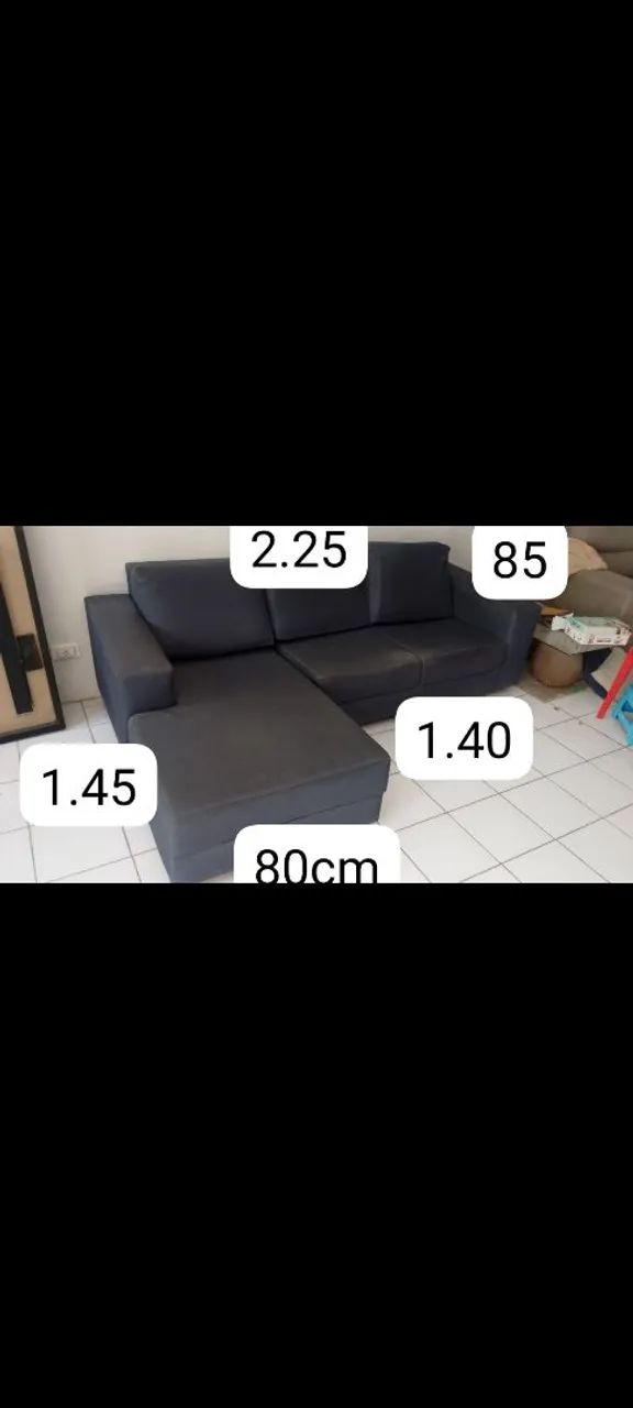Sofá Chaise GMag Aquablok 65566226326657122
