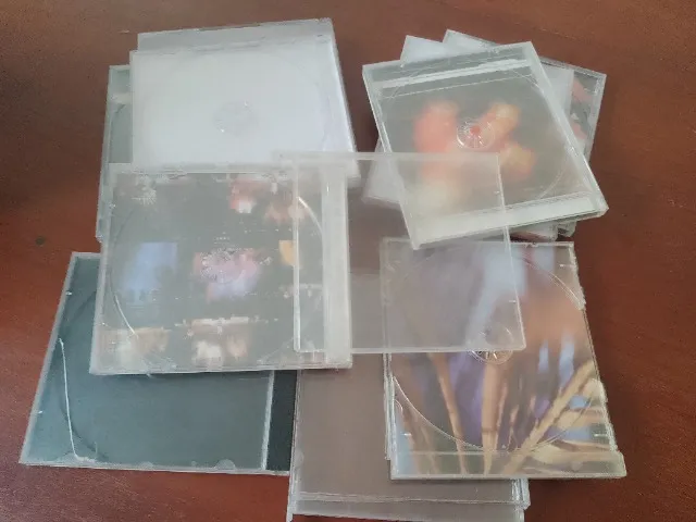 Capas de CDs de acrílico