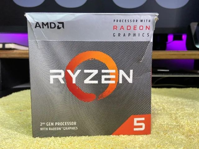 Processador AMD Ryzen 5 3400G Computador, Usado na Caixa perfeito para Jogos e Edição! - Foto 5