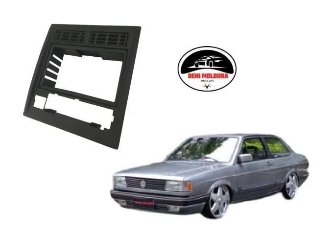 MOLDURA PARA MULTIMIDIA E MANOMETRO LINHA GOL / SAVEIRO, PARATI, VOYAGE QUADRADO - Foto 2