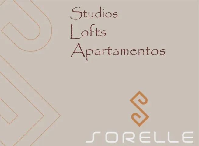 Apartamentos; Stúdios & Lofts. SORELLE. J151