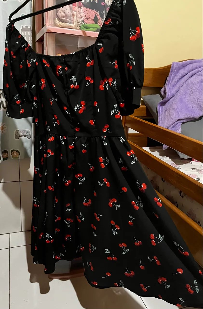 Vestido estampado marca: SHEIN, tamanho M - Foto 5