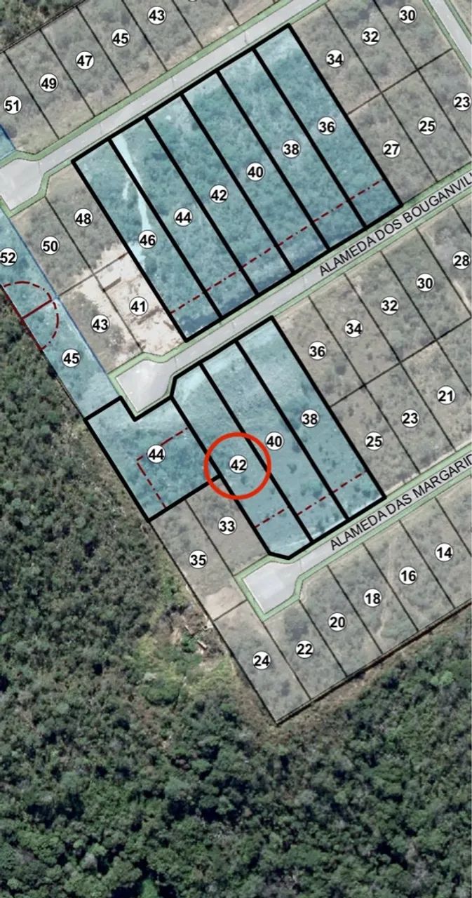 Lote 1.960m Residencial Santa Monica Vista deslumbrante! Terreno 100% regular Brasília DF - Foto 5