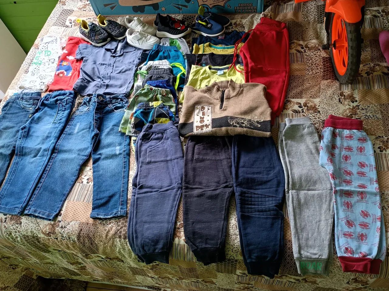 Desapego 39 peças de roupa infantil usado  - Foto 3