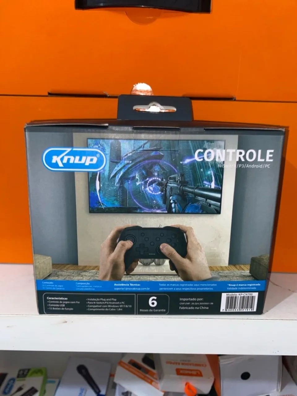 Controle Knup para N-Switch/P3/Android/PC - Foto 3
