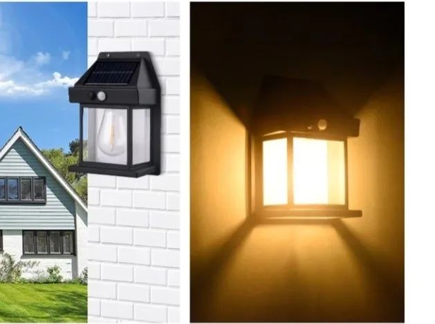 Luminária solar lâmpada de filamento - Foto 3