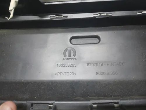 Parachoque Dianteiro Strada Endurance 2020 A 2022 Original G Cinza