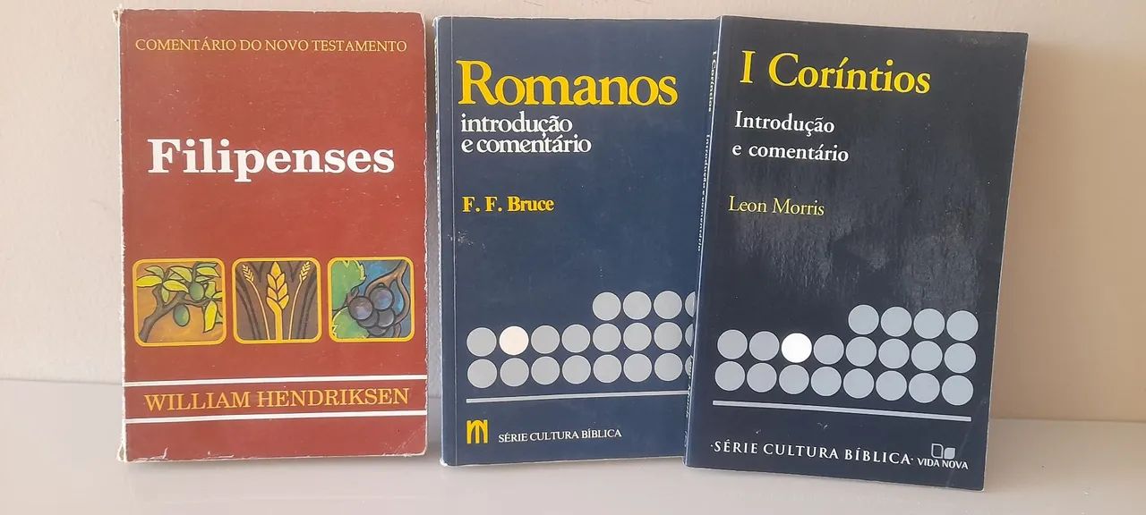 Livros Religiosos - Filipenses, Romanos e I Coríntios