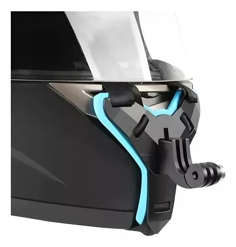 Suporte Queixo Para Capacete De Gopro Sjcam Cameras De Ação celular  Nunca usado, produto  - Foto 3