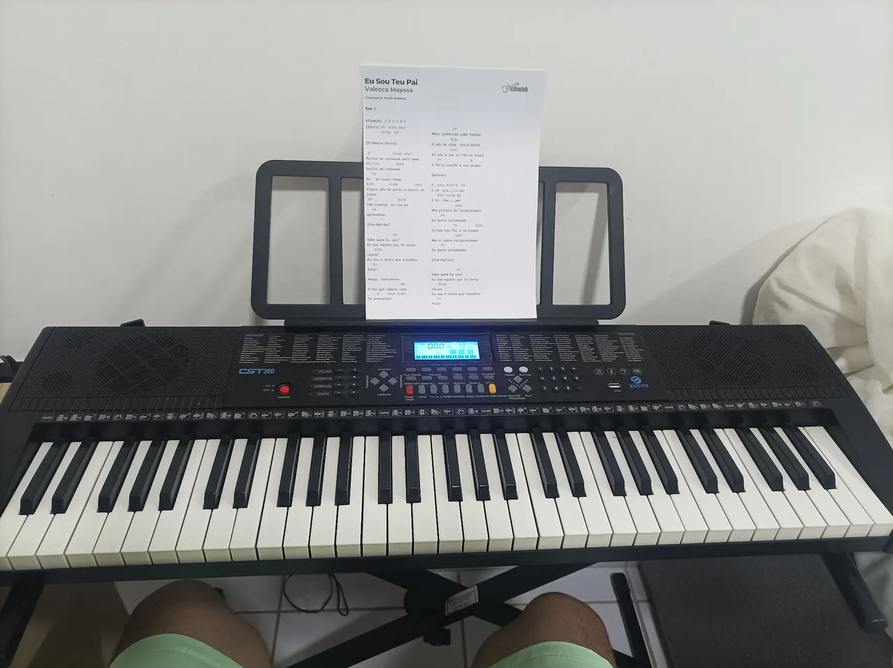 Teclado Musical CST 300