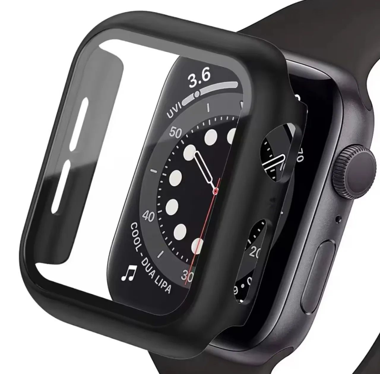 Capa Protetora com Película para Apple Watch 45mm