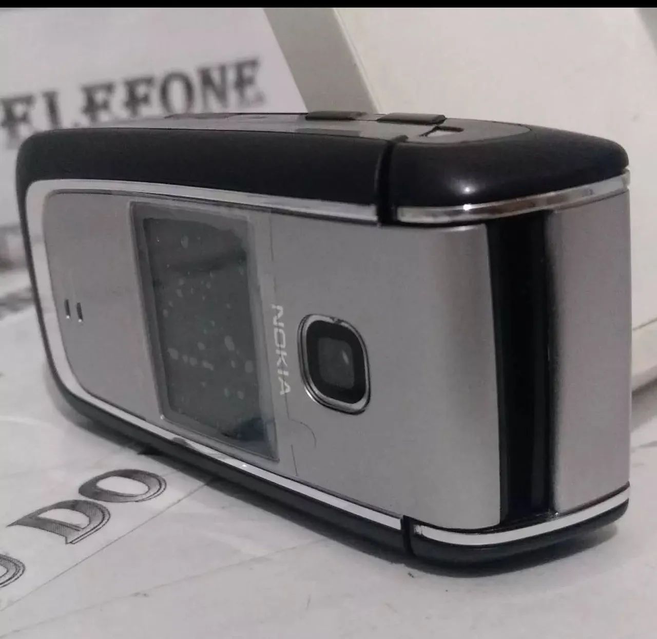 Nokia 6125 Flip — External Visor, Vintage Mobile Phone, Impeccable Relic64706124416513122