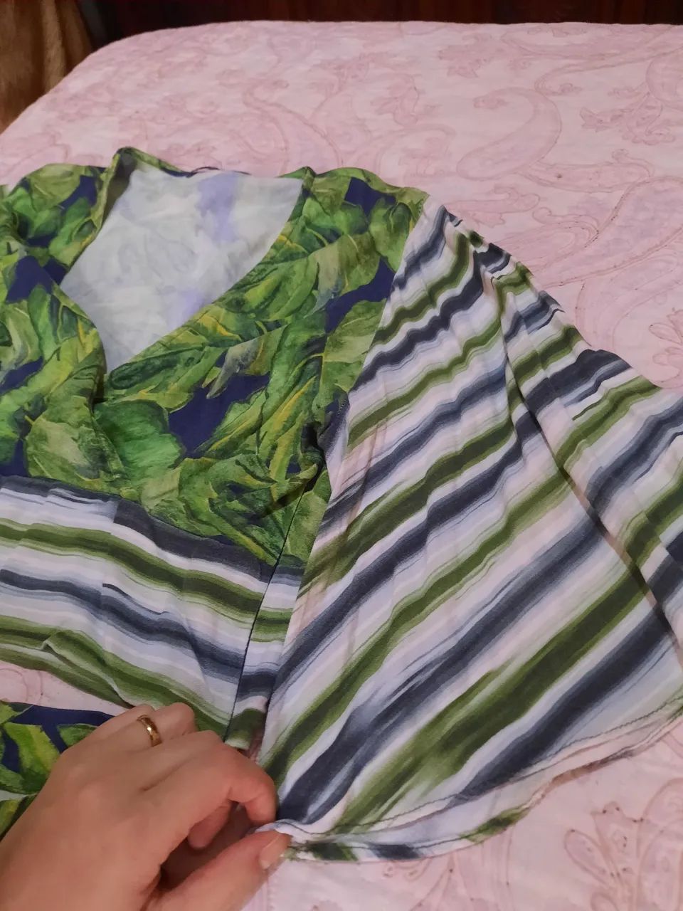 Conjunto anemess estampado tropical - Foto 4