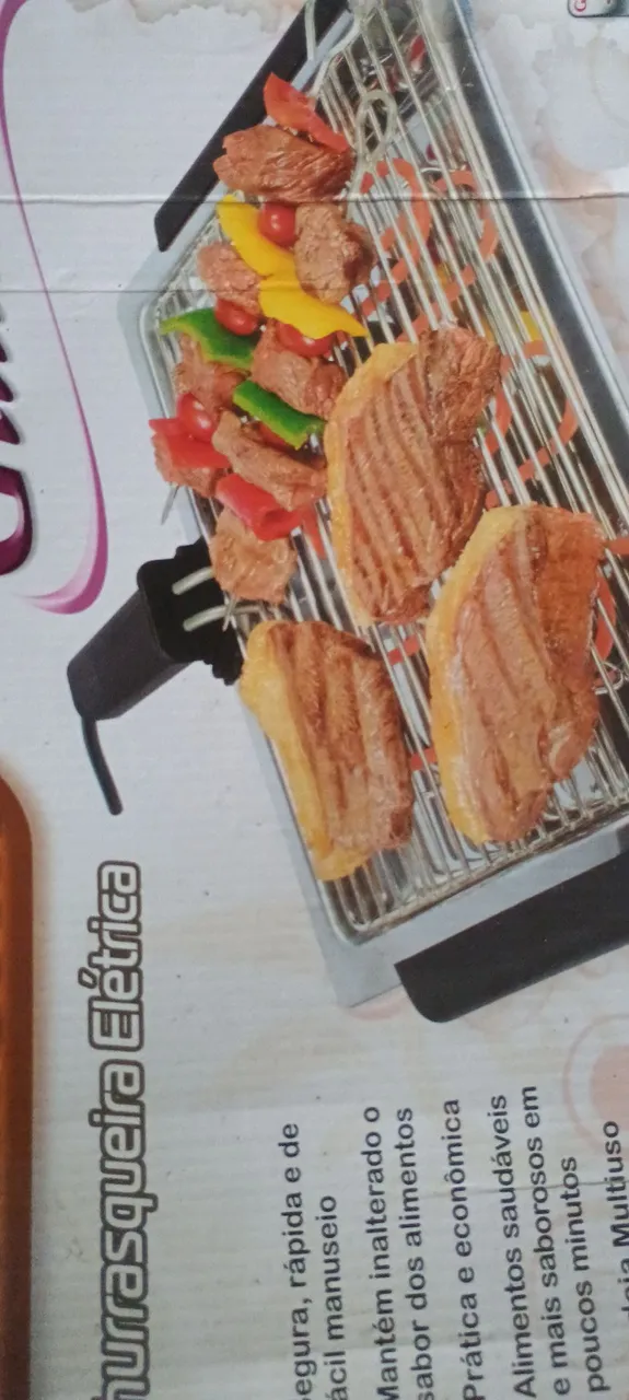 Churrasqueira Elétrica - Grelhados Perfeitos!