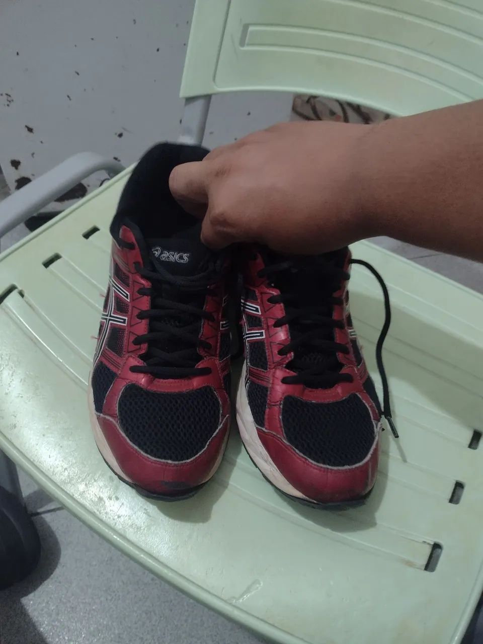 Tênis Asics Masculino pé 42 original  - Foto 4