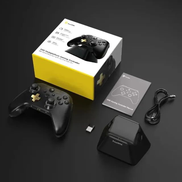 Controle Sem Fio EasySMX D05, Wireless, BT, RGB, Hall Effect, PC/Android/SW/IOS. 12x 27,49 - Foto 6