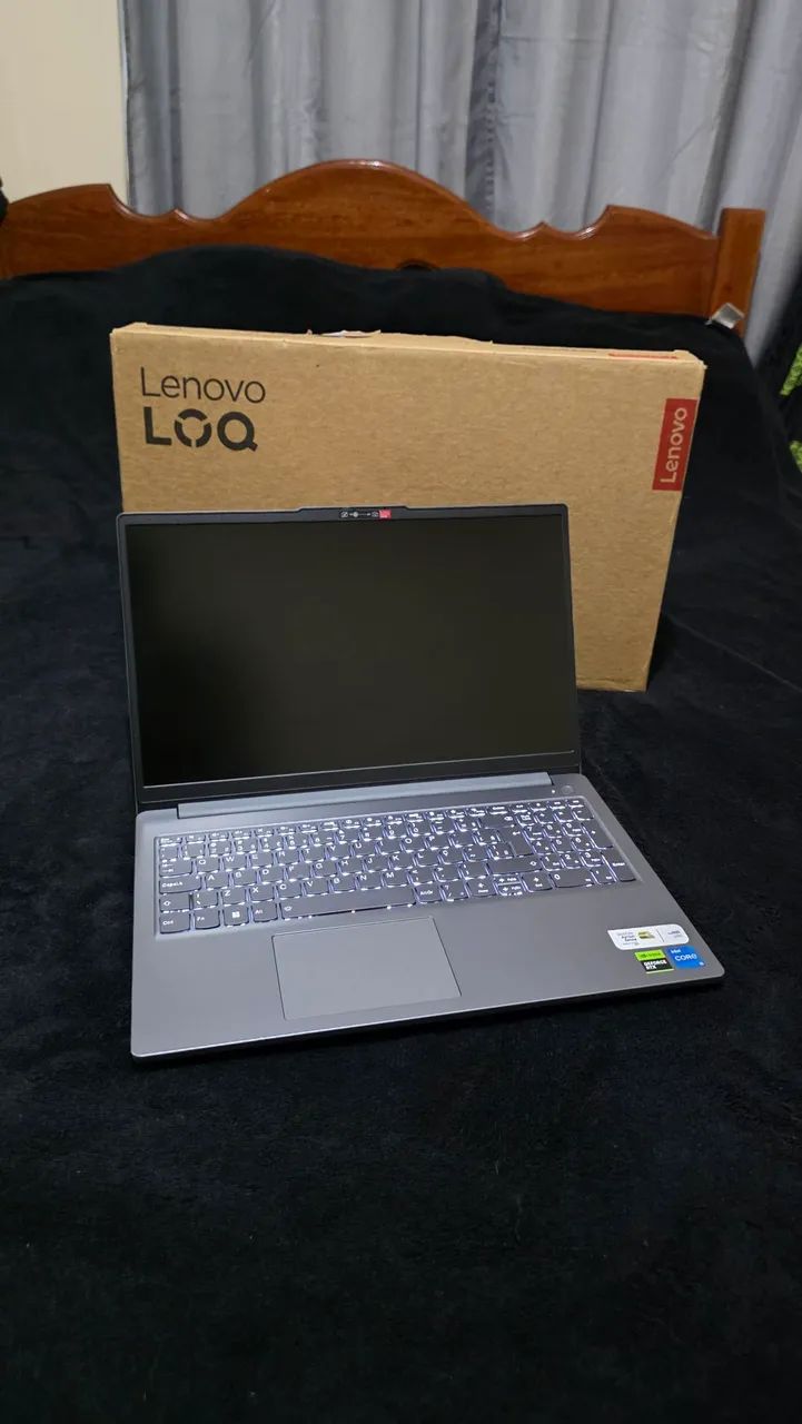 Notebook Gamer Lenovo LOQ, RTX 3050 6gb, LACRADO - Foto 5